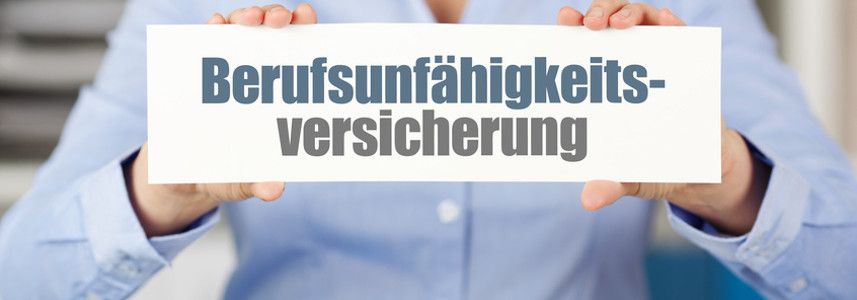 Berufsunfähigkeitsversicherung Tarifvergleich